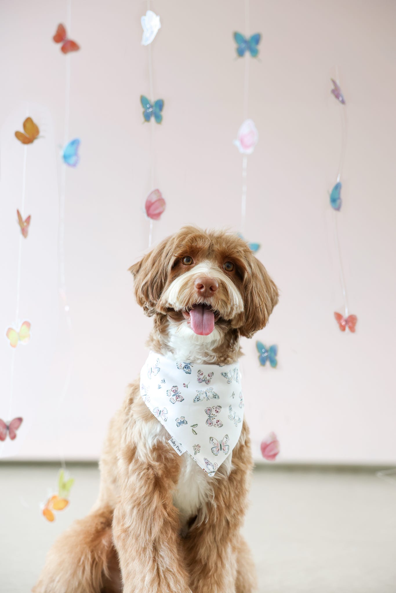 Flora and Flutter Bandana