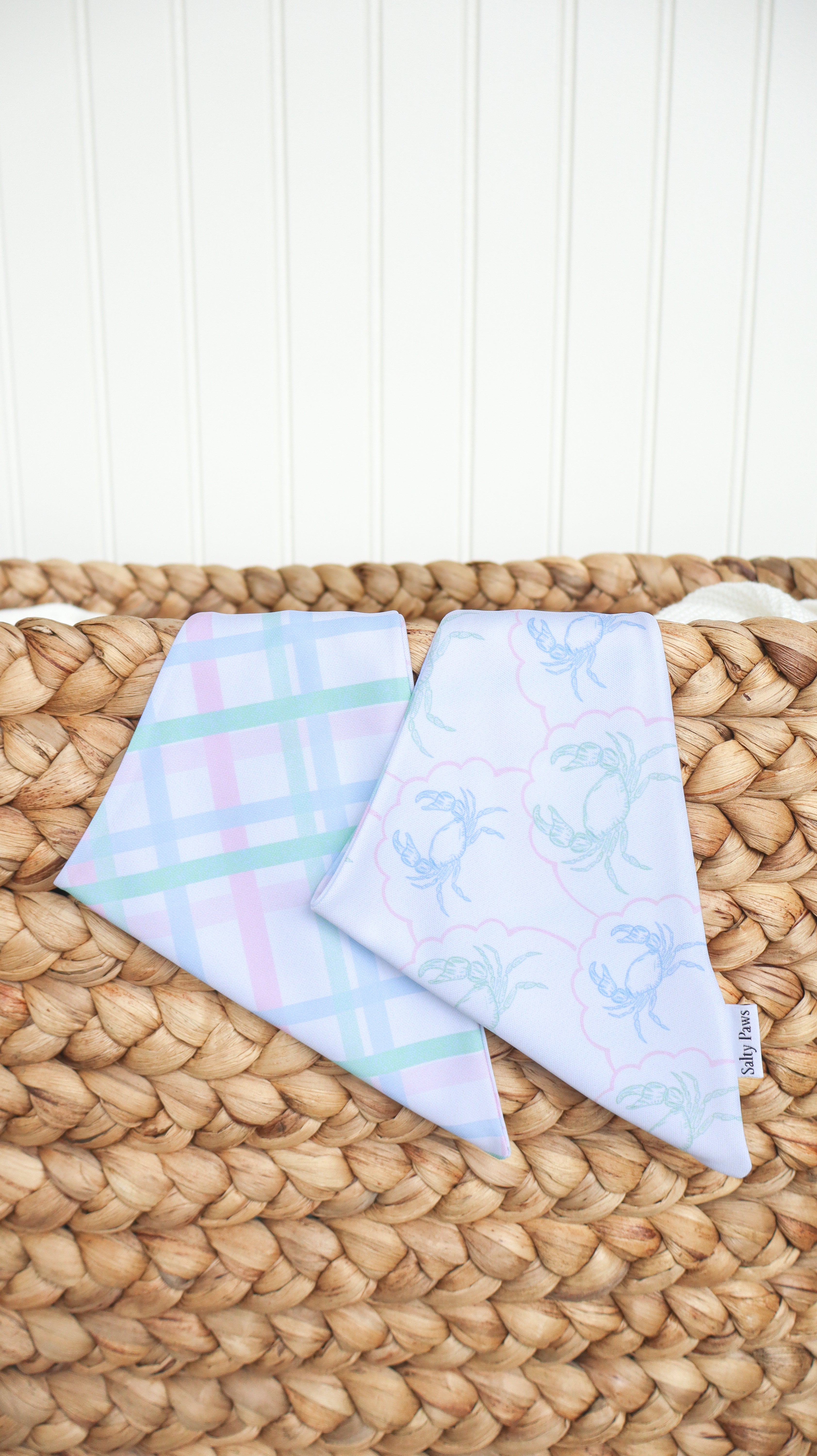 Seaside Plaid Bandana