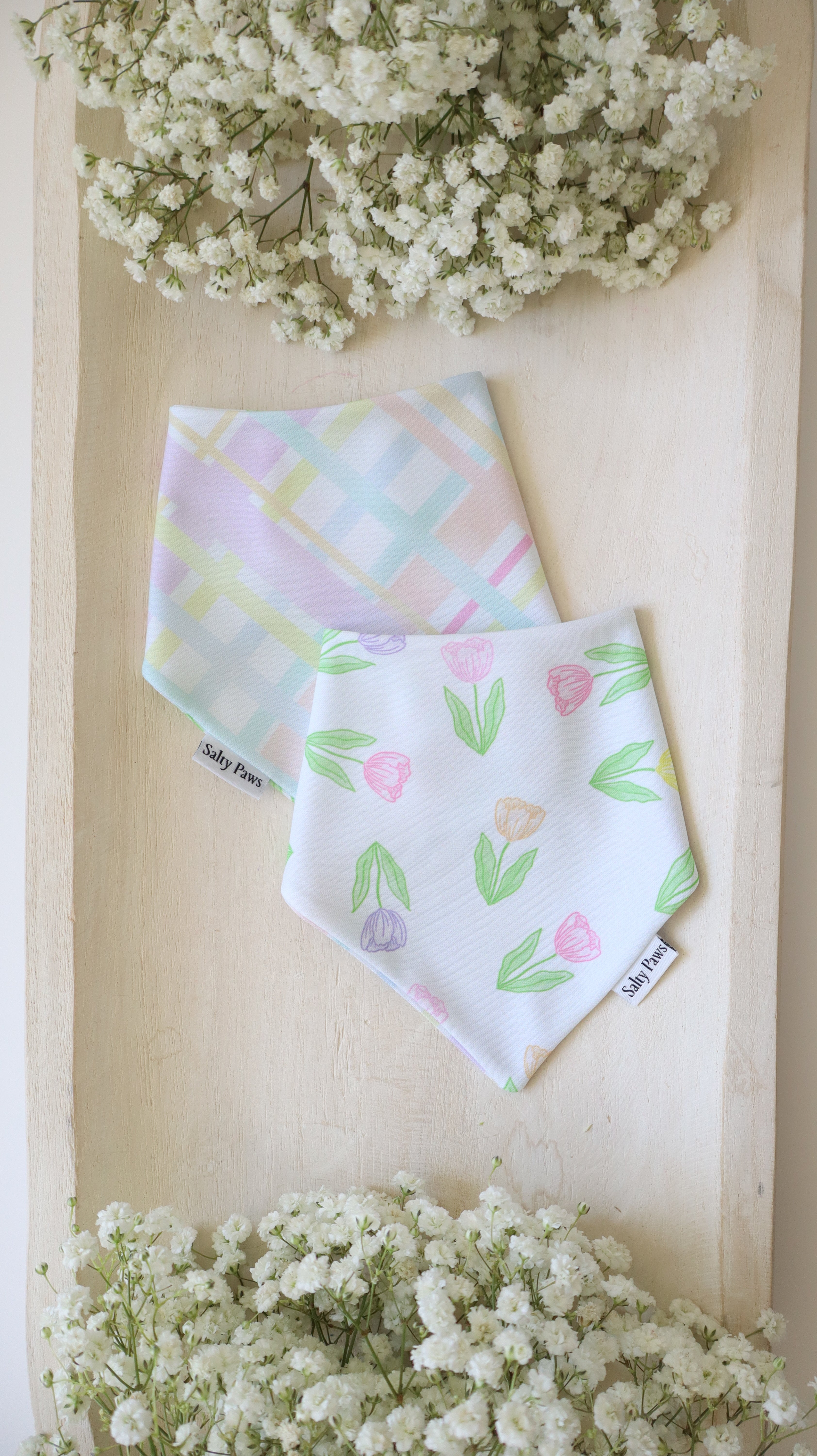 Sunday Tulips Bandana