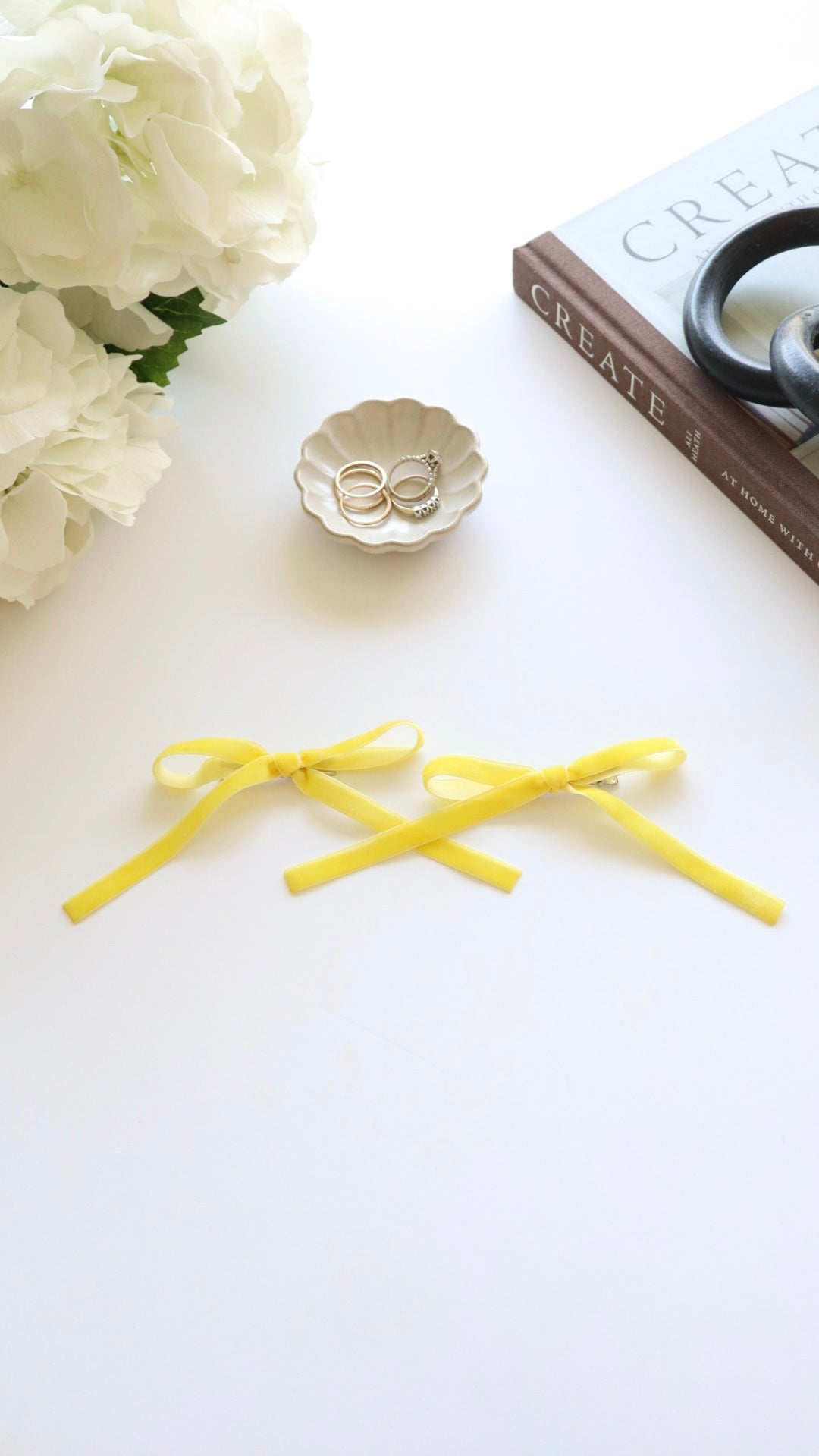 Sunshine Coquette Hair Bow